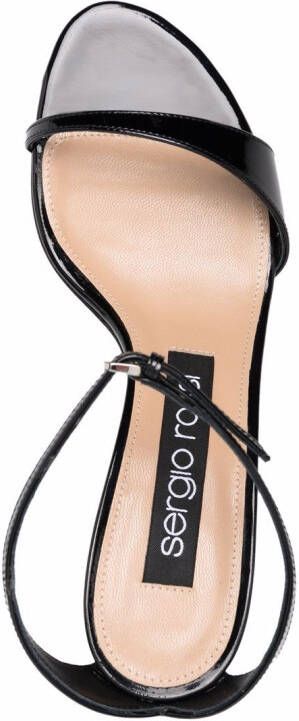 Sergio Rossi Sandalen met open neus Zwart