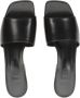 Sergio Rossi SI Rossi leren sandalen Zwart - Thumbnail 4