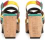 Sergio Rossi SI Rossi 45mm leren sandalen Geel - Thumbnail 3