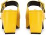 Sergio Rossi SI Rossi 45mm leren sandalen Geel - Thumbnail 3