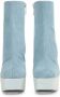 Sergio Rossi SI Rossi 85 denim laarzen Blauw - Thumbnail 4