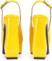 Sergio Rossi Si Rossi slingback pumps Geel - Thumbnail 3