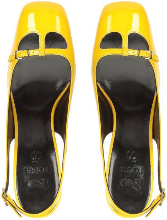 Sergio Rossi Si Rossi slingback pumps Geel