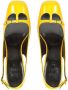 Sergio Rossi Si Rossi slingback pumps Geel - Thumbnail 4