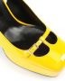 Sergio Rossi Si Rossi slingback pumps Geel - Thumbnail 5