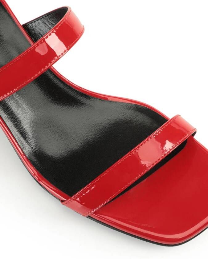 Sergio Rossi SI Rossi leren sandalen Rood