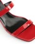 Sergio Rossi SI Rossi leren sandalen Rood - Thumbnail 5