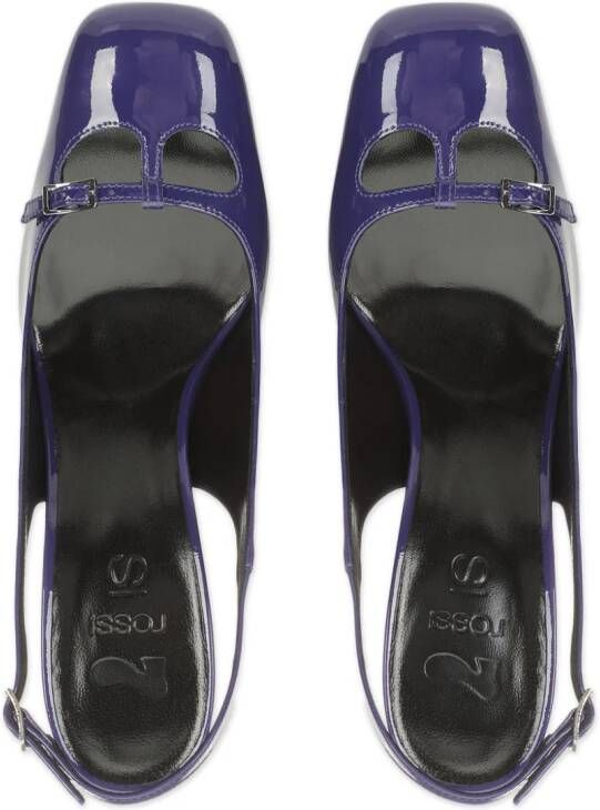 Sergio Rossi Si Rossi slingback pumps Blauw