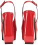 Sergio Rossi Si Rossi slingback pumps Rood - Thumbnail 3