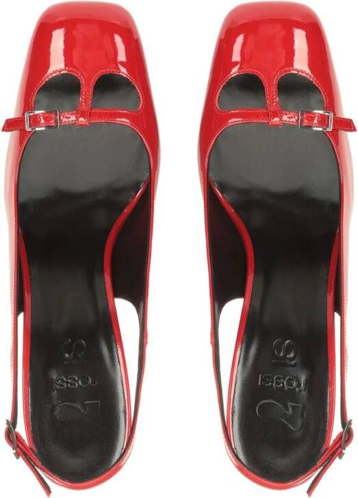 Sergio Rossi Si Rossi slingback pumps Rood