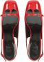 Sergio Rossi Si Rossi slingback pumps Rood - Thumbnail 4