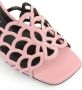 Sergio Rossi Sofia leren sandalen Roze - Thumbnail 5