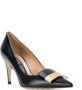 Sergio Rossi spitse pumps Zwart - Thumbnail 2
