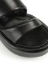 Sergio Rossi Spongy sandalen met sleehak Zwart - Thumbnail 5