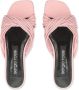 Sergio Rossi sr Akida geweven sandalen Roze - Thumbnail 4