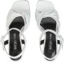 Sergio Rossi Sr Akida leren sandalen Wit - Thumbnail 4