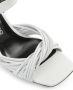 Sergio Rossi Sr Akida leren sandalen Wit - Thumbnail 5