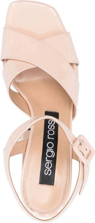 Sergio Rossi Alicia sandalen met platform Beige