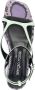 Sergio Rossi Sr Aracne sandalen met slangenprint Groen - Thumbnail 4