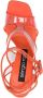 Sergio Rossi Sr Lunettes sandalen met open neus Oranje - Thumbnail 4