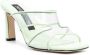 Sergio Rossi Sr Lunettes sandalen met open neus Groen - Thumbnail 2