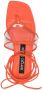 Sergio Rossi Sr Lunettes sandalen met open neus Oranje - Thumbnail 4