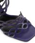 Sergio Rossi sr Mermaid 60mm lakleren sandalen Paars - Thumbnail 5