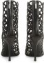 Sergio Rossi sr Mermaid 90mm geperforeerde pumps Zwart - Thumbnail 3