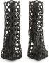 Sergio Rossi sr Mermaid 90mm geperforeerde pumps Zwart - Thumbnail 4