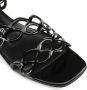 Sergio Rossi sr Mermaid 90mm lakleren sandalen Zwart - Thumbnail 5