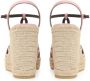 Sergio Rossi Sr Mermaid espadrilles met sleehak Roze - Thumbnail 3