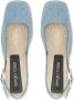 Sergio Rossi SR Nora denim espadrilles Blauw - Thumbnail 4