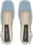 Sergio Rossi SR Nora denim espadrilles Blauw - Thumbnail 4