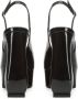 Sergio Rossi sr Rossi 85mm slingback pumps Zwart - Thumbnail 3