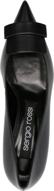 Sergio Rossi Sr1 leren pumps Zwart