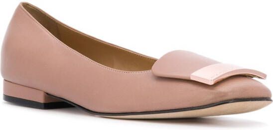 Sergio Rossi SR1 ballerina schoenen Beige