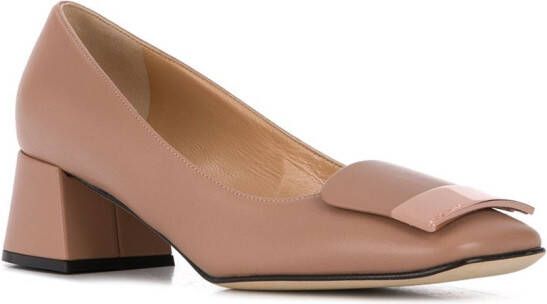 Sergio Rossi Sr1 Chelsea leren pumps Beige