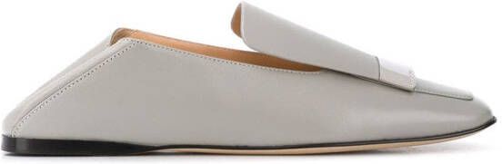 Sergio Rossi Sr1 loafers met logoplakkaat Grijs