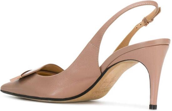 Sergio Rossi sr1 slingback sandalen Beige