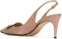 Sergio Rossi sr1 slingback sandalen Beige - Thumbnail 3