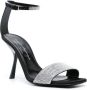 Sergio Rossi x Evangelie Smyrniotaki sandalen met sleehak Zwart - Thumbnail 2