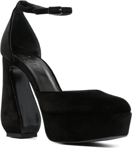 Si Rossi Pumps met bewerkte hak Zwart