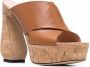 Si Rossi Sandalen met open neus Bruin - Thumbnail 2