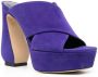 Si Rossi Slip-on sandalen Paars - Thumbnail 2