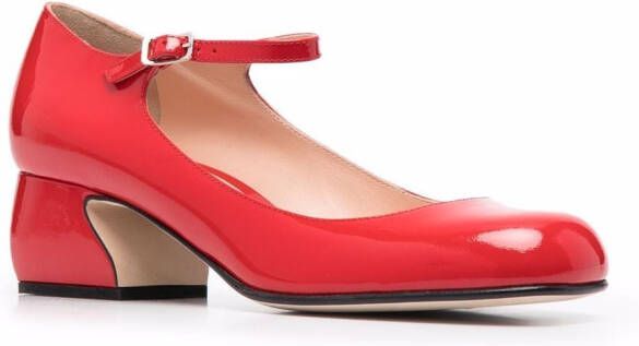 Si Rossi sr lakleren pumps Rood