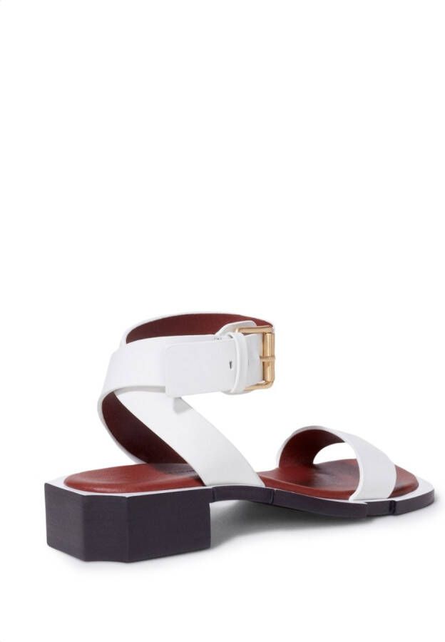 Simkhai Turner sandalen met gesp Wit