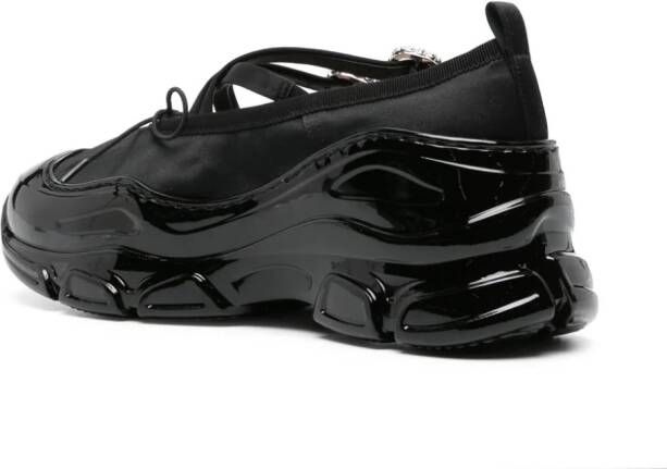 Simone Rocha Beaded Tracker sneakers Zwart