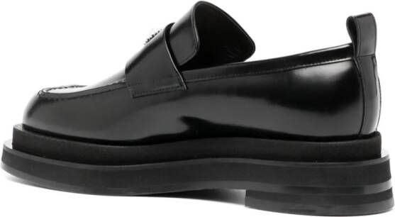 Simone Rocha Loafers met plateauzool Zwart