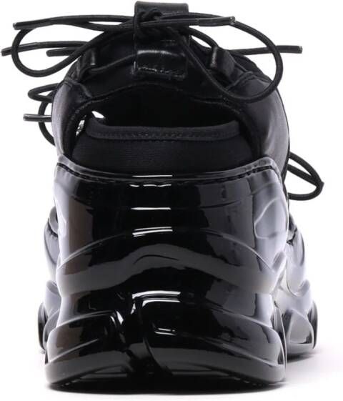 Simone Rocha Tracker sneakers met uitgesneden details Zwart