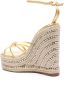 Sophia Webster Alina espadrilles met sleehak Goud - Thumbnail 3